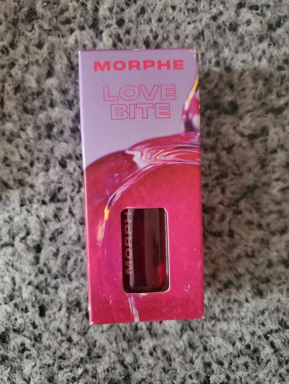 Morphe Love Bite Lip Stain — Berry Wild Stawberry Scent